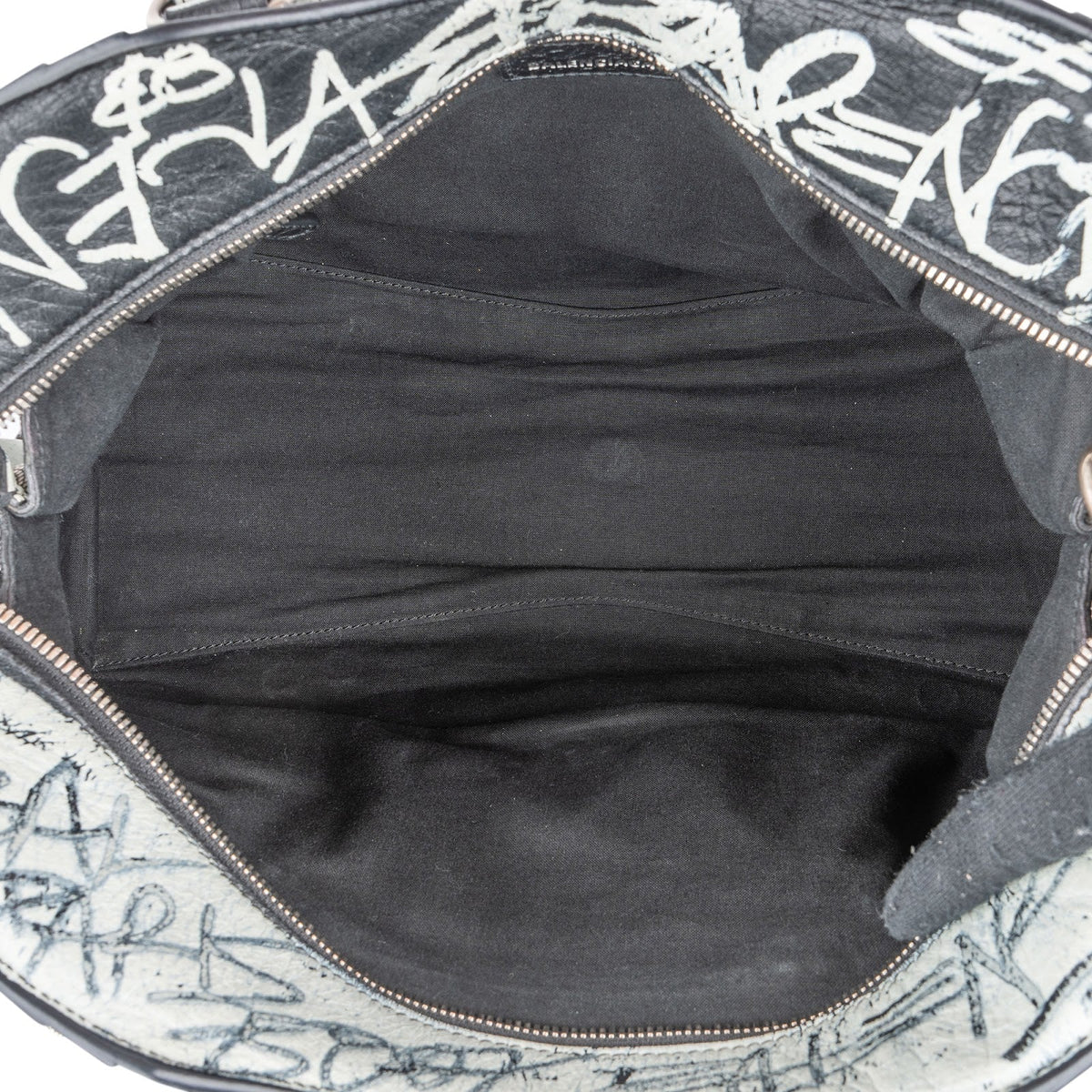 Balenciaga Graffiti Print Neo Cagole City Handtasche, Bild 9 von 11