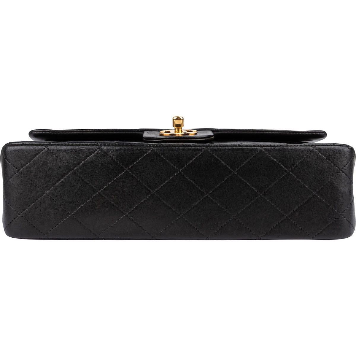 Chanel Lammleder Gold Medium Double Flap Schultertasche, Bild 6 von 14