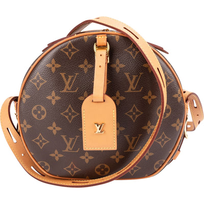 Sac bandoulière Louis Vuitton Boite Chapeau Souple MM en toile Monogram