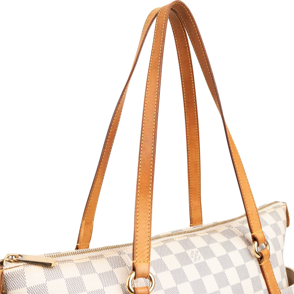 Sac porté épaule Louis Vuitton Totally GM en toile Monogram Damier Azur