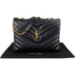 Borsa a tracolla media Loulou Saint Laurent in pelle trapuntata