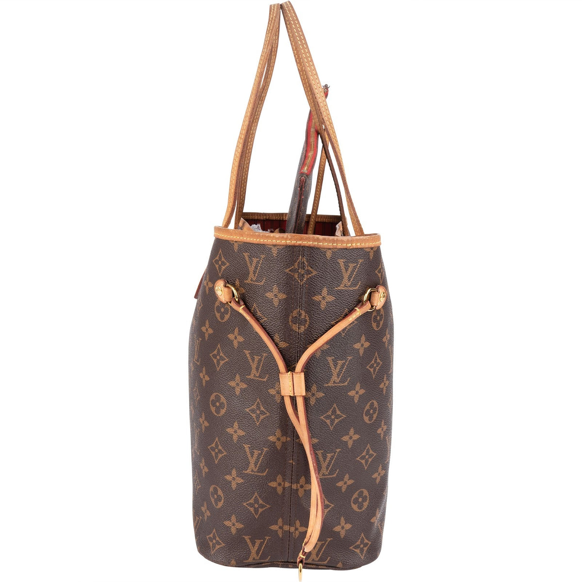 Louis Vuitton Canvas Neverfull MM Schultertasche, Bild 6 von 12