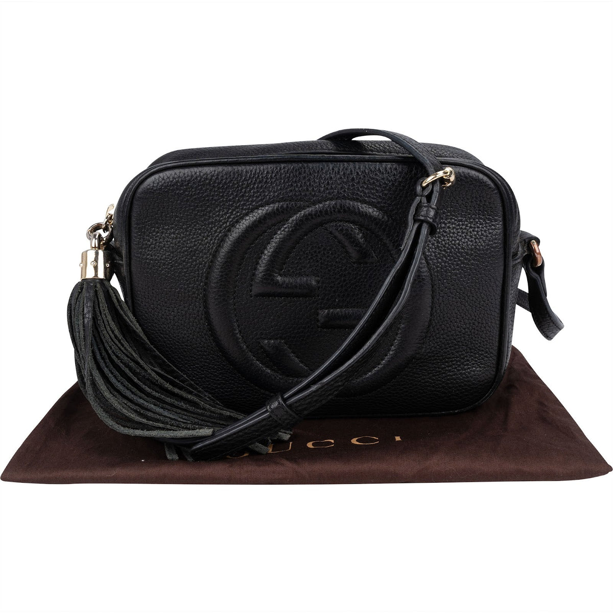 Sac bandoulière Soho en cuir GG de Gucci