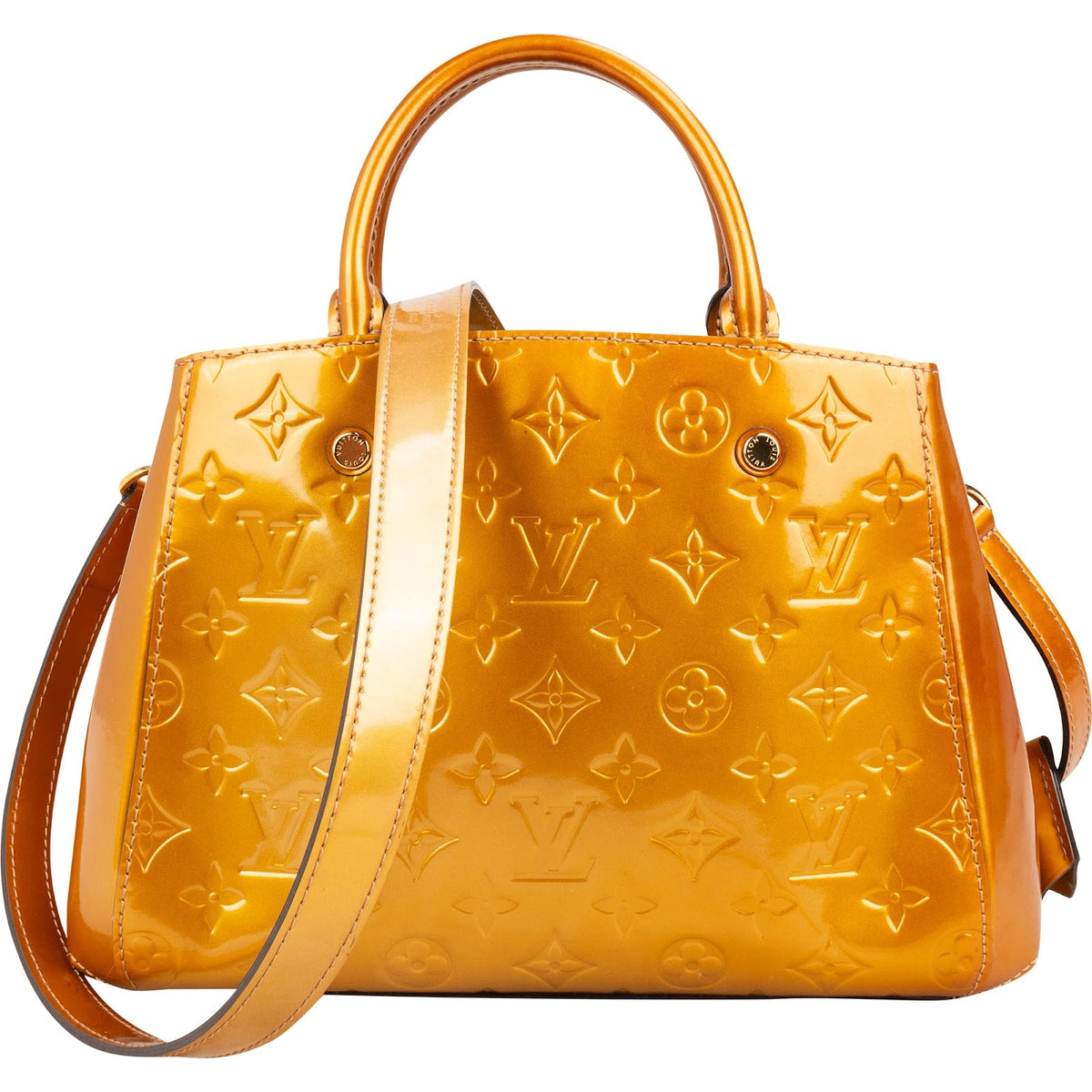 Louis Vuitton Monogram Vernis lederen Montaigne BB handtas