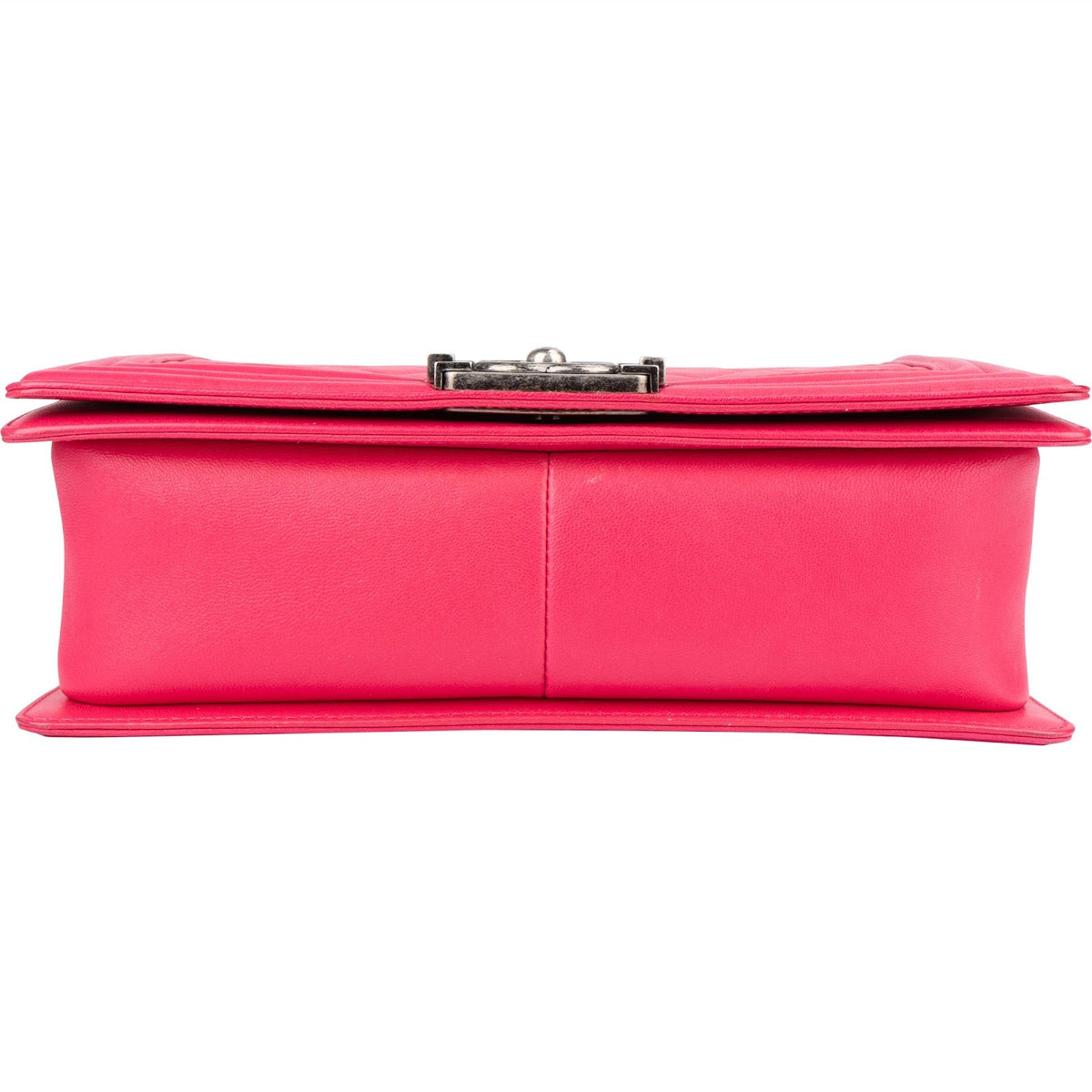 Chanel Gewatteerde Lamsleren Single Flap Boy Crossbodytas