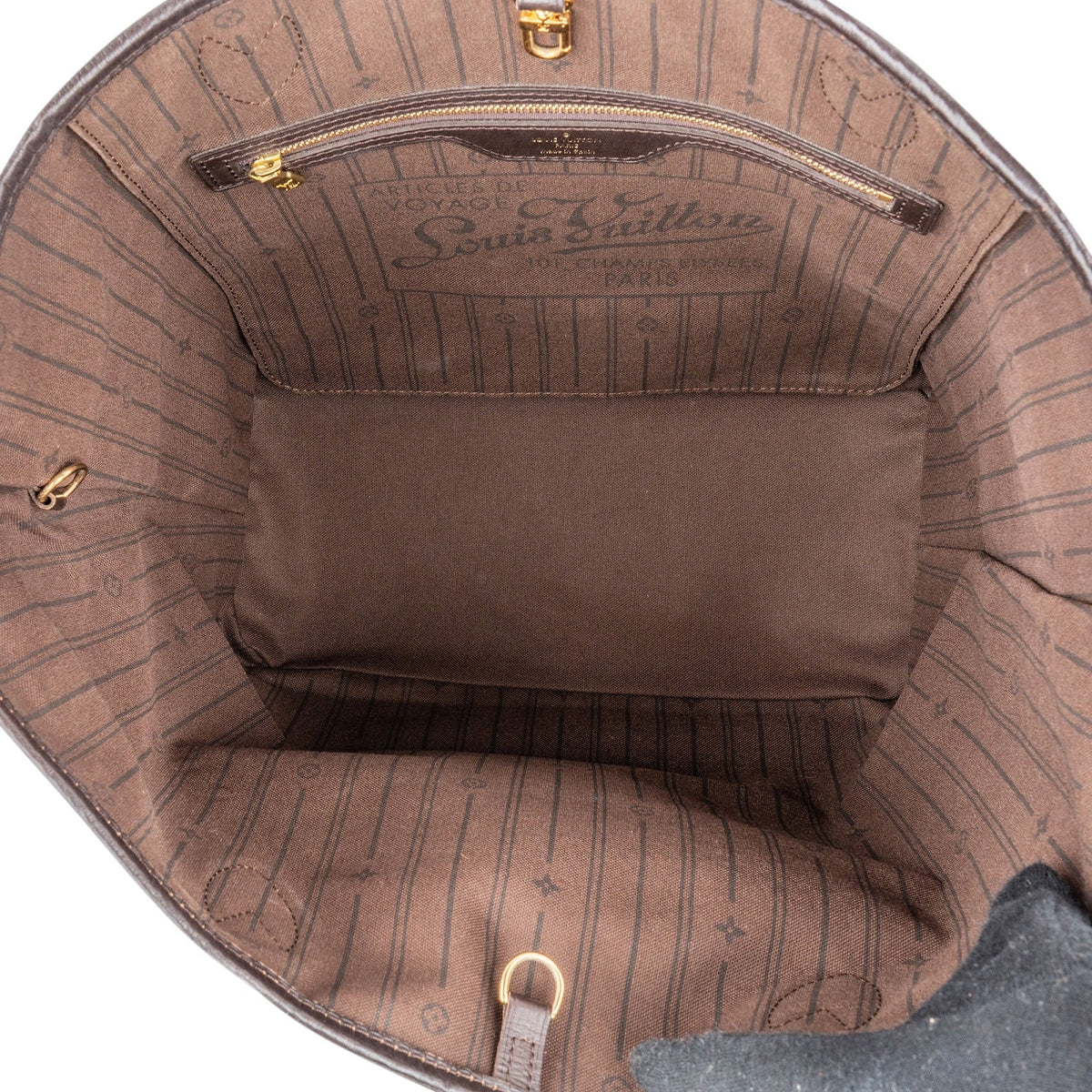 Sac porté épaule Louis Vuitton Neverfull MM en toile Monogram Mini Lin