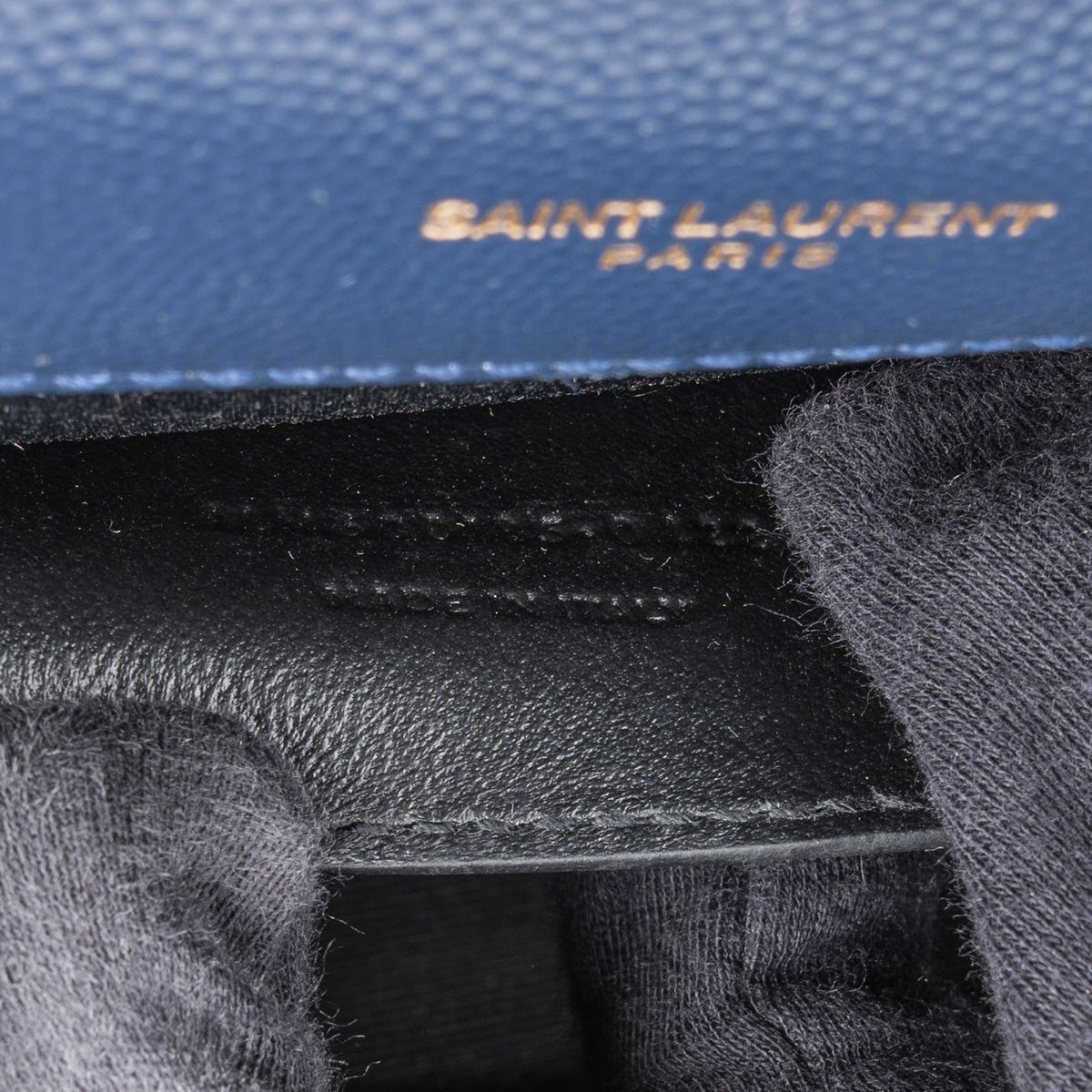 Saint Laurent Envelope medium crossbody tas van Grain de Poudre-leer