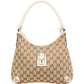 Gucci Monogram GG Canvas Abbey D-Ring aus Canvas und Leder – Vorderansicht
