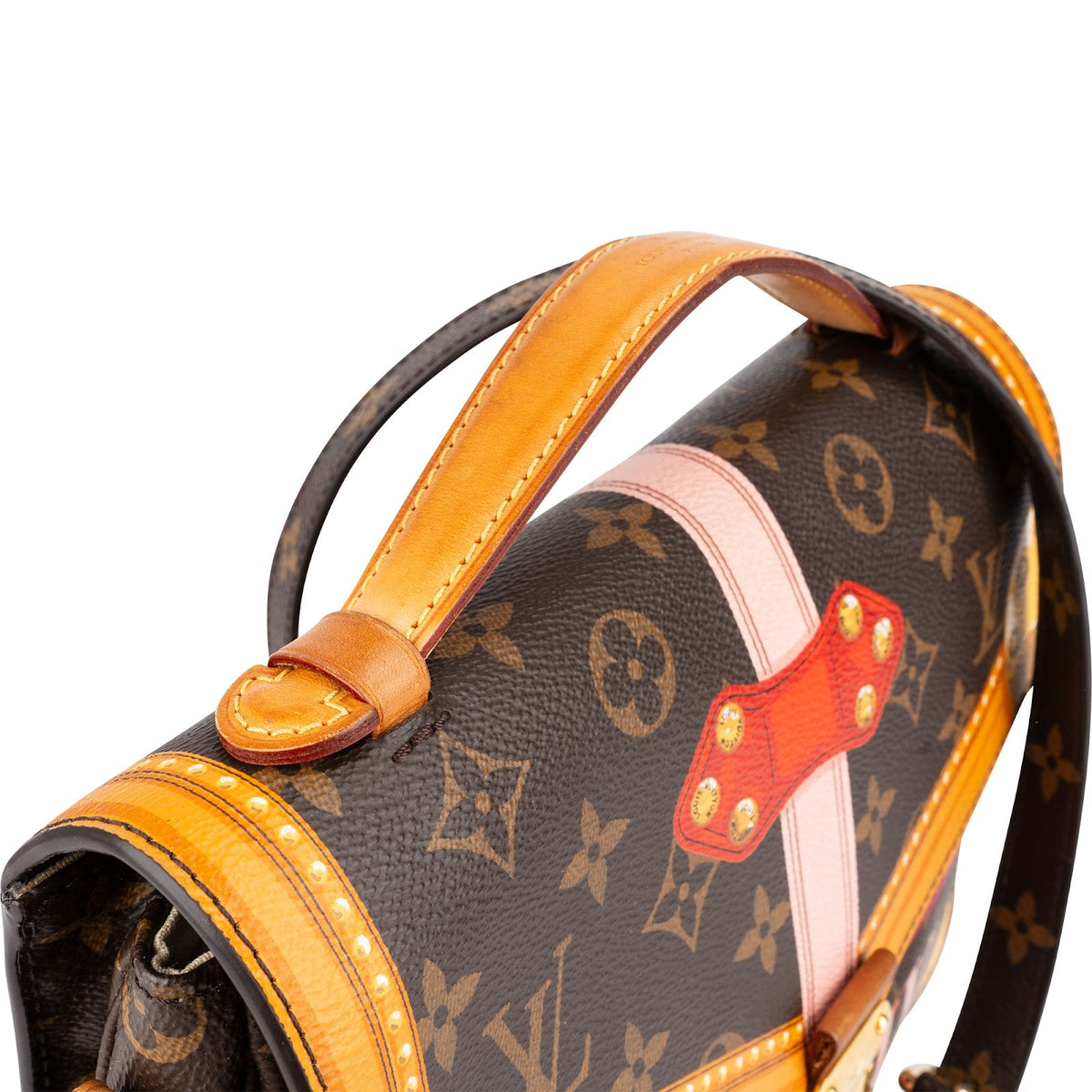 Bolso de mano Louis Vuitton Metis en lona Monogram Summer Trunk
