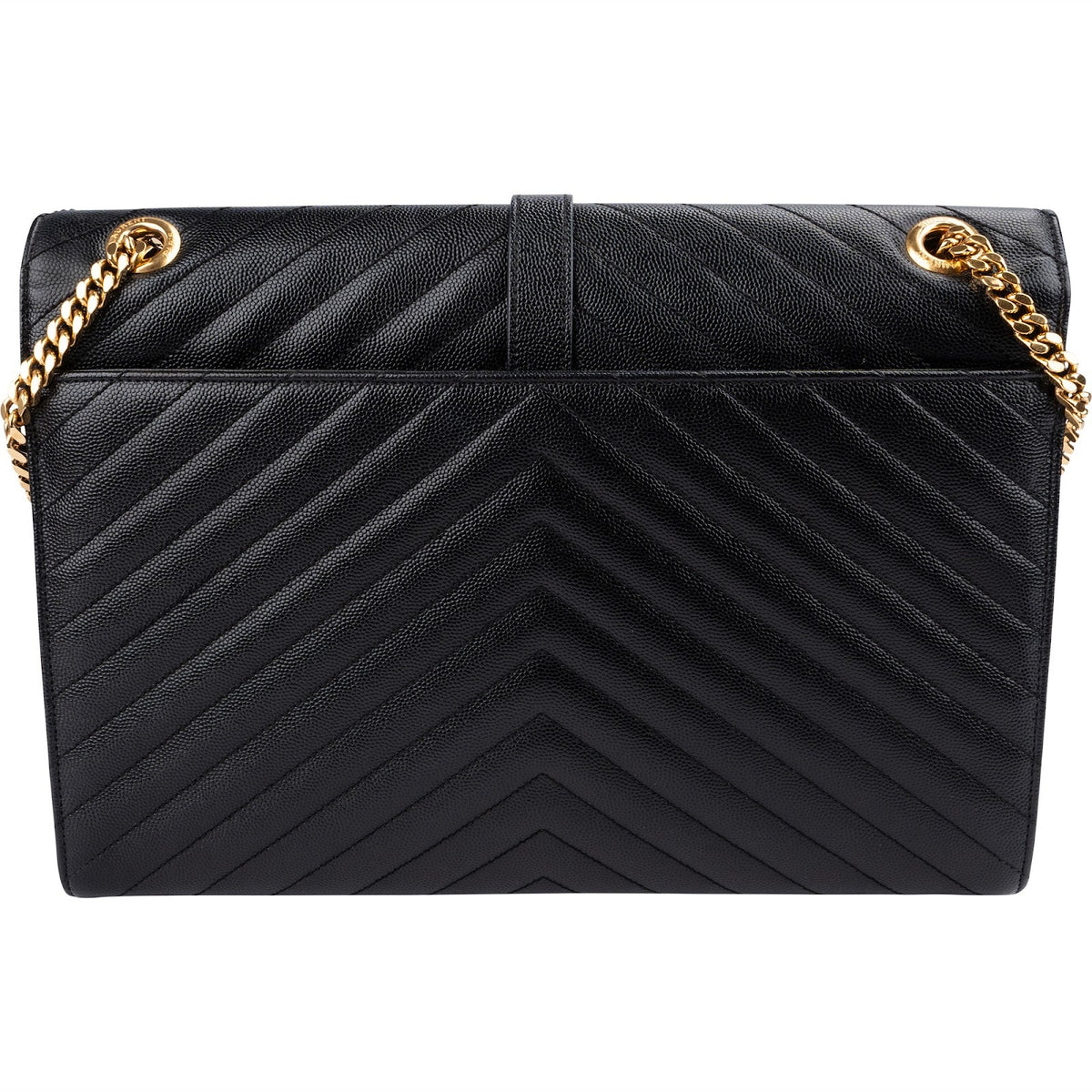 Saint Laurent Grain De Poudre Medium Envelope Crossbody Bag