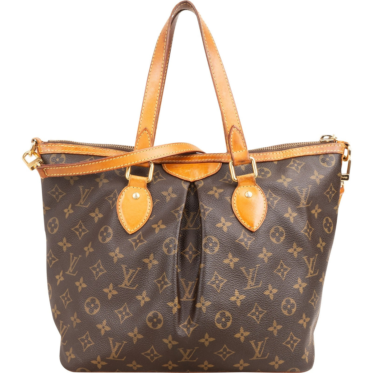 Sac à main Louis Vuitton Palermo PM en toile Monogram