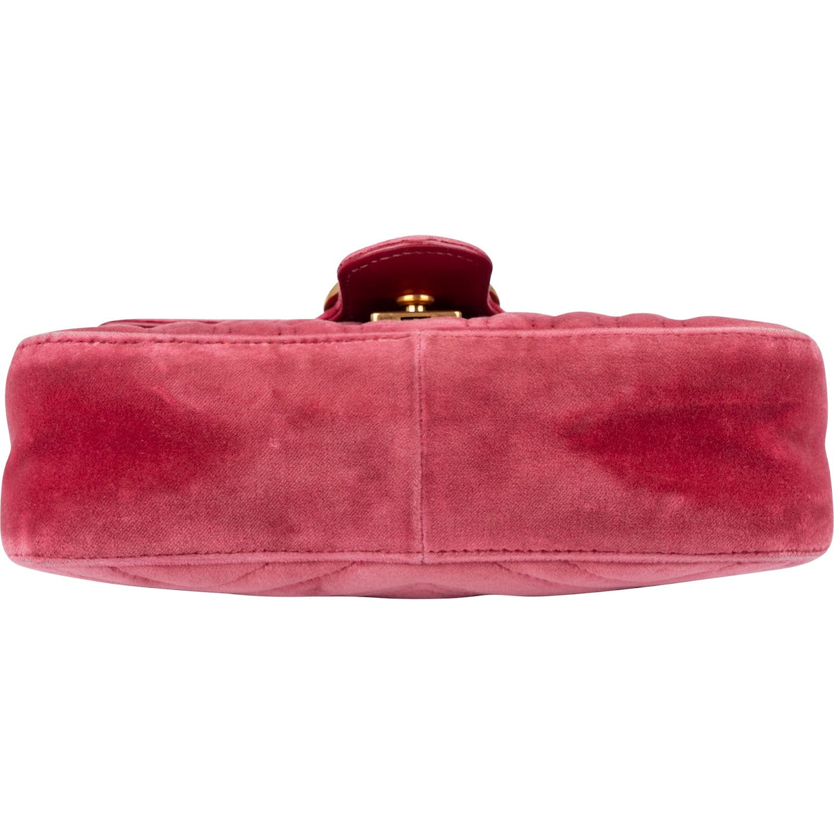 Petit sac à bandoulière GG Marmont en velours matelassé Gucci