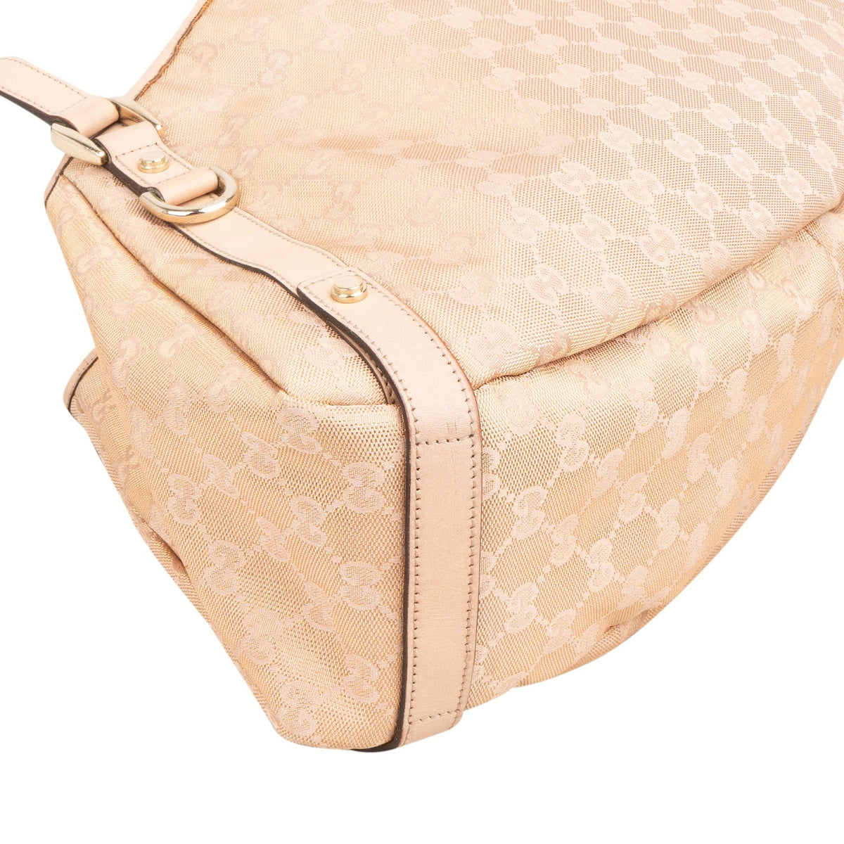 Borsa a spalla Gucci Abbey in tela GG Monogram glitterata