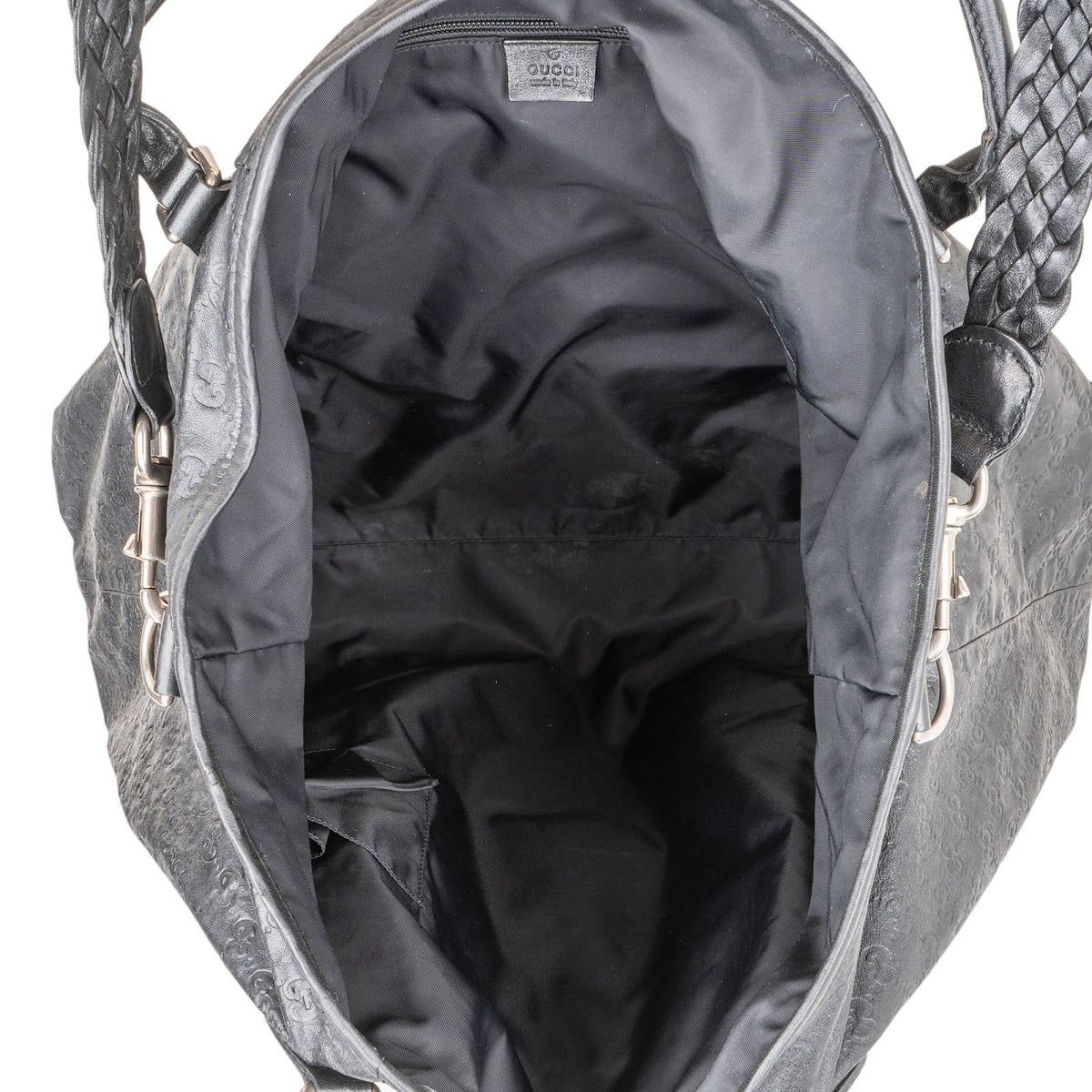 Gucci Guccissima lederen Crest Duffle Travel 60 schoudertas