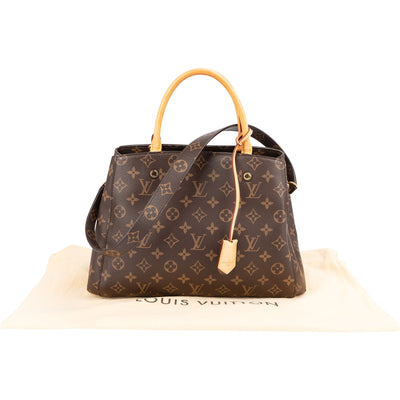 Louis Vuitton Monogram Canvas Montaigne MM crossbody tas