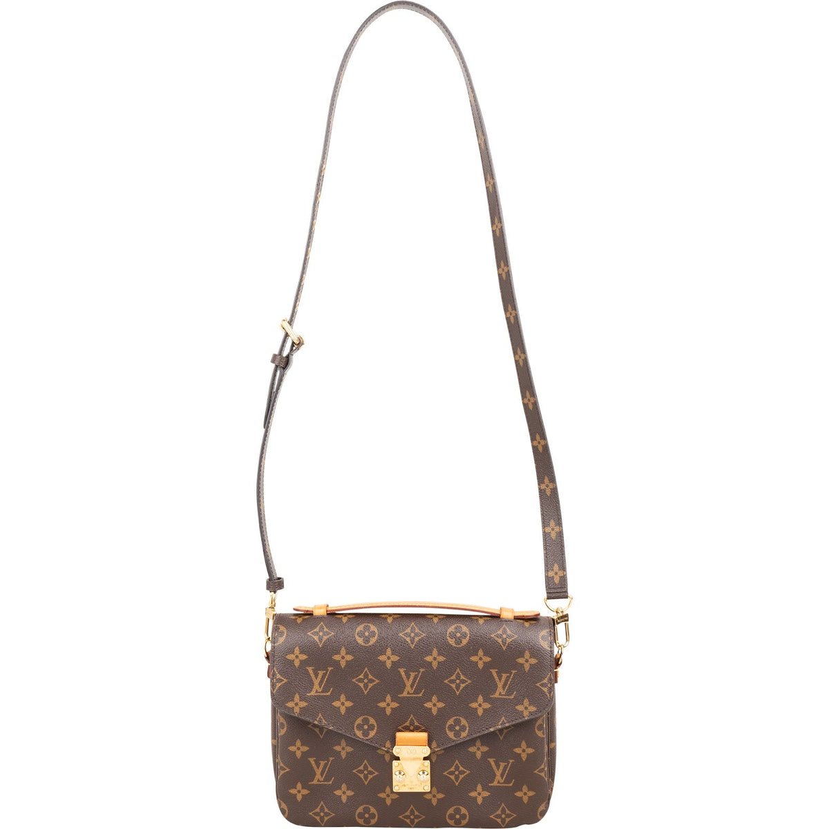 Borsa a mano Louis Vuitton Pochette Métis in tela Monogram