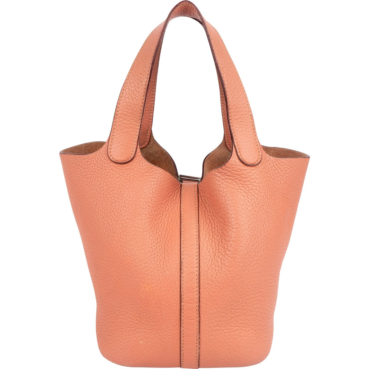 Hermès Crevette Rose Taurillon Clemence Picotin Lock 18 (PM) Handtas