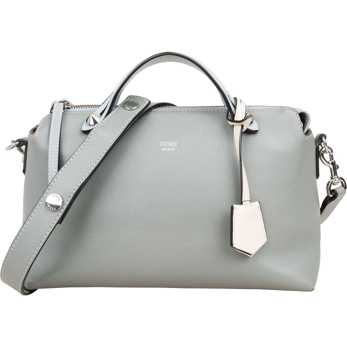Fendi Leather By The Way Boston-handtas
