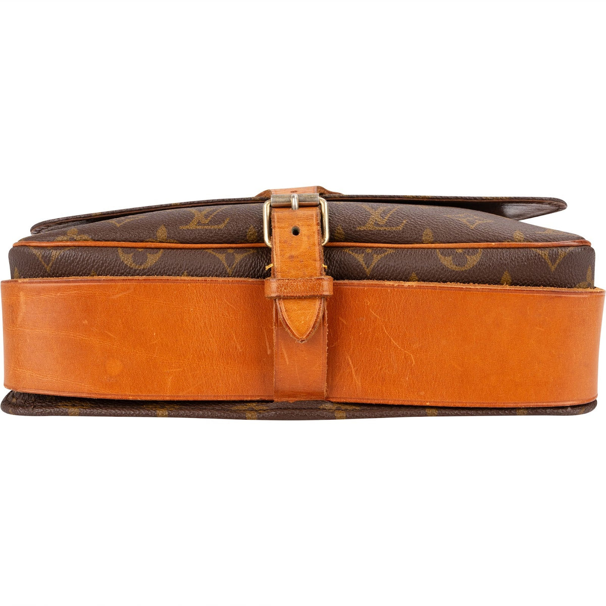 Sac bandoulière Louis Vuitton Cartouchiere GM en toile Monogram