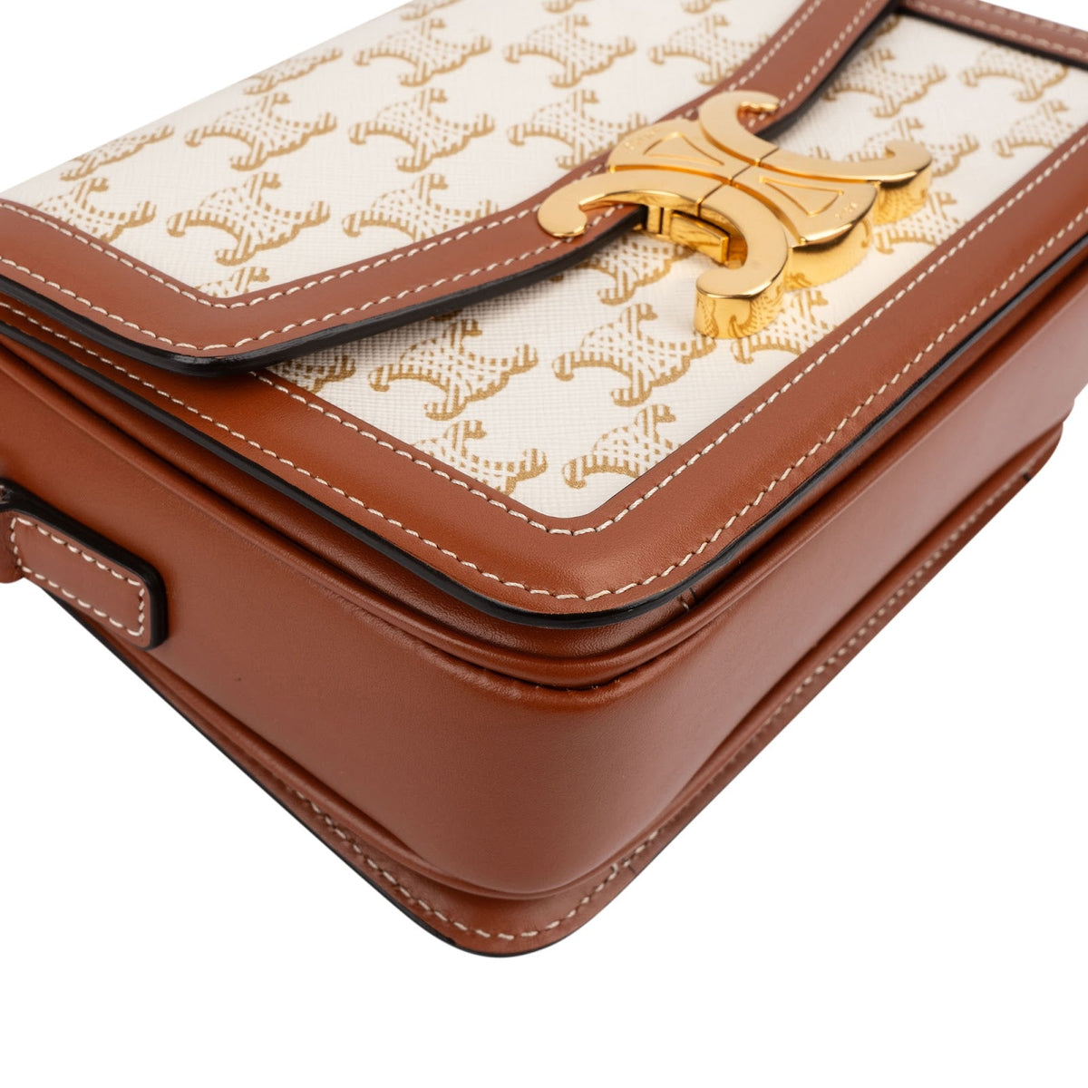 Sac bandoulière Celine Teen Triomphe en toile