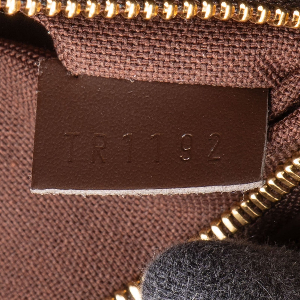 Sac à main Louis Vuitton Porte-Documents Voyage en toile Damier Ébène