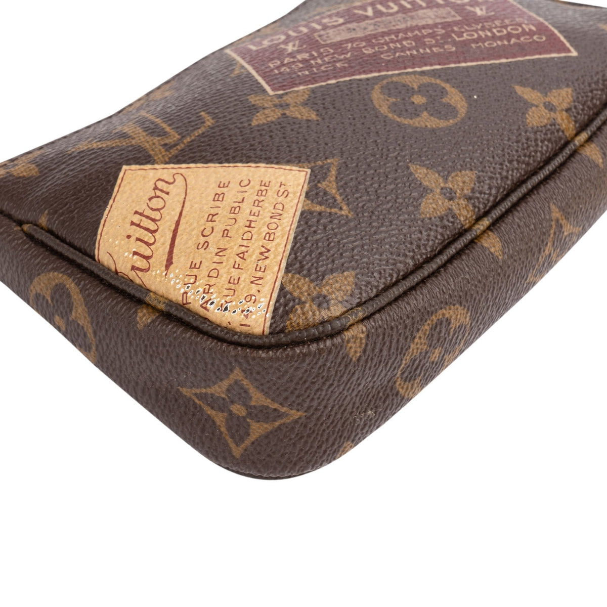 Louis Vuitton Monogram Canvas World Tour Trunks Mini Pochette Accessoires Handbag