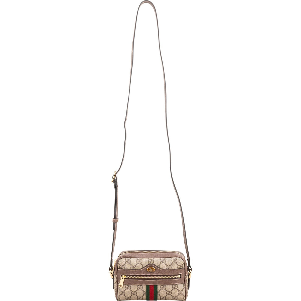 Gucci Monogram GG Supreme Ophidia Mini Umhängetasche, Bild 8 von 11