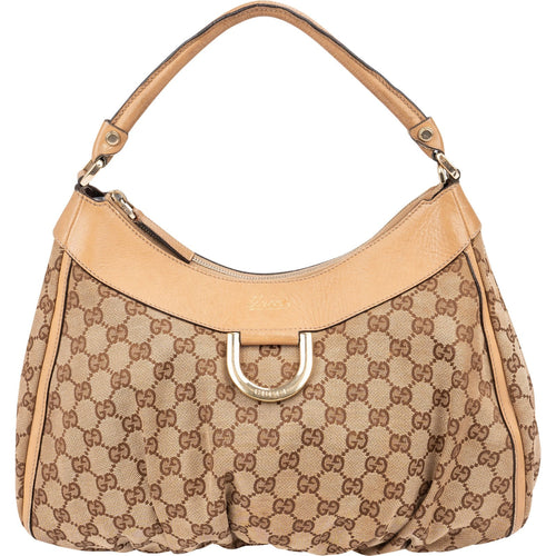 Gucci Monogram GG Canvas Abbey D-Ring Shoulder Bag