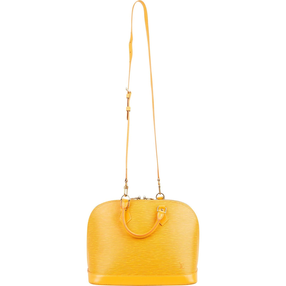 Louis Vuitton Gelb Epi Leder Alma PM Handtasche, Bild 9 von 11