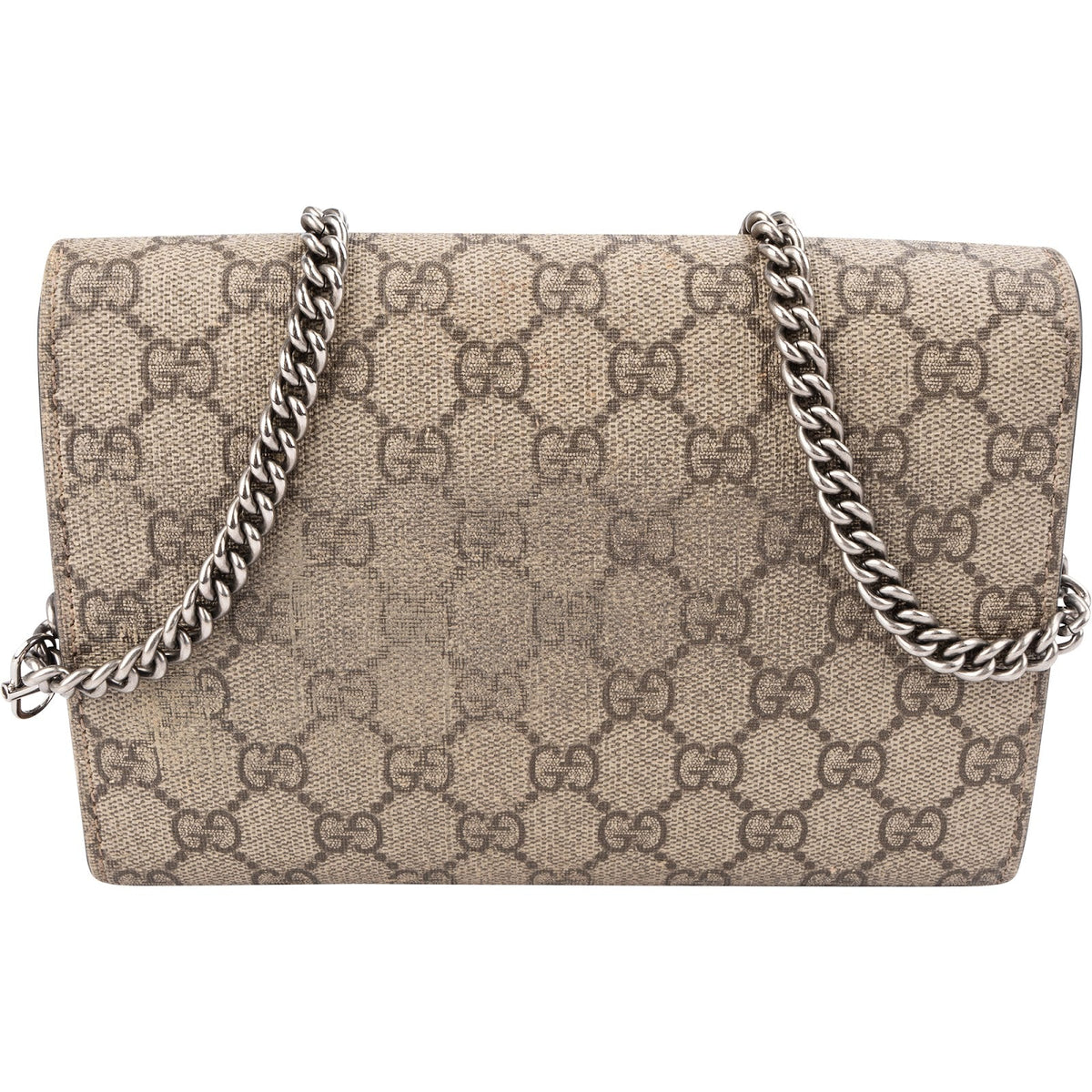 Bolso bandolera Gucci Dionysus Wallet On Chain en lona GG Supreme Monogram