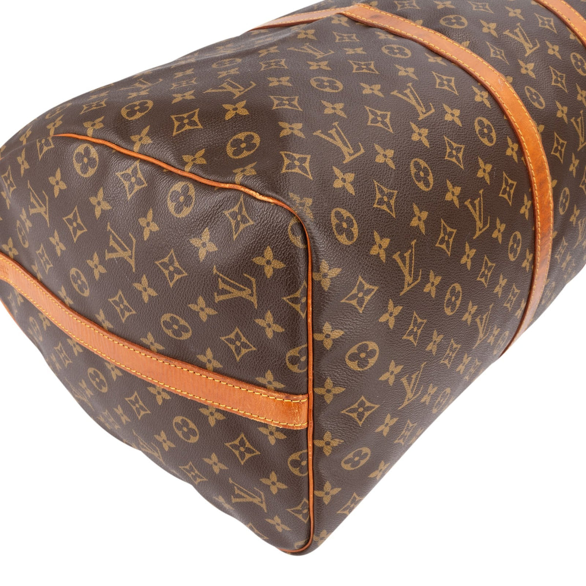 Louis Vuitton Canvas Keepall 60 Bandoulière Reisetasche, Bild 7 von 9