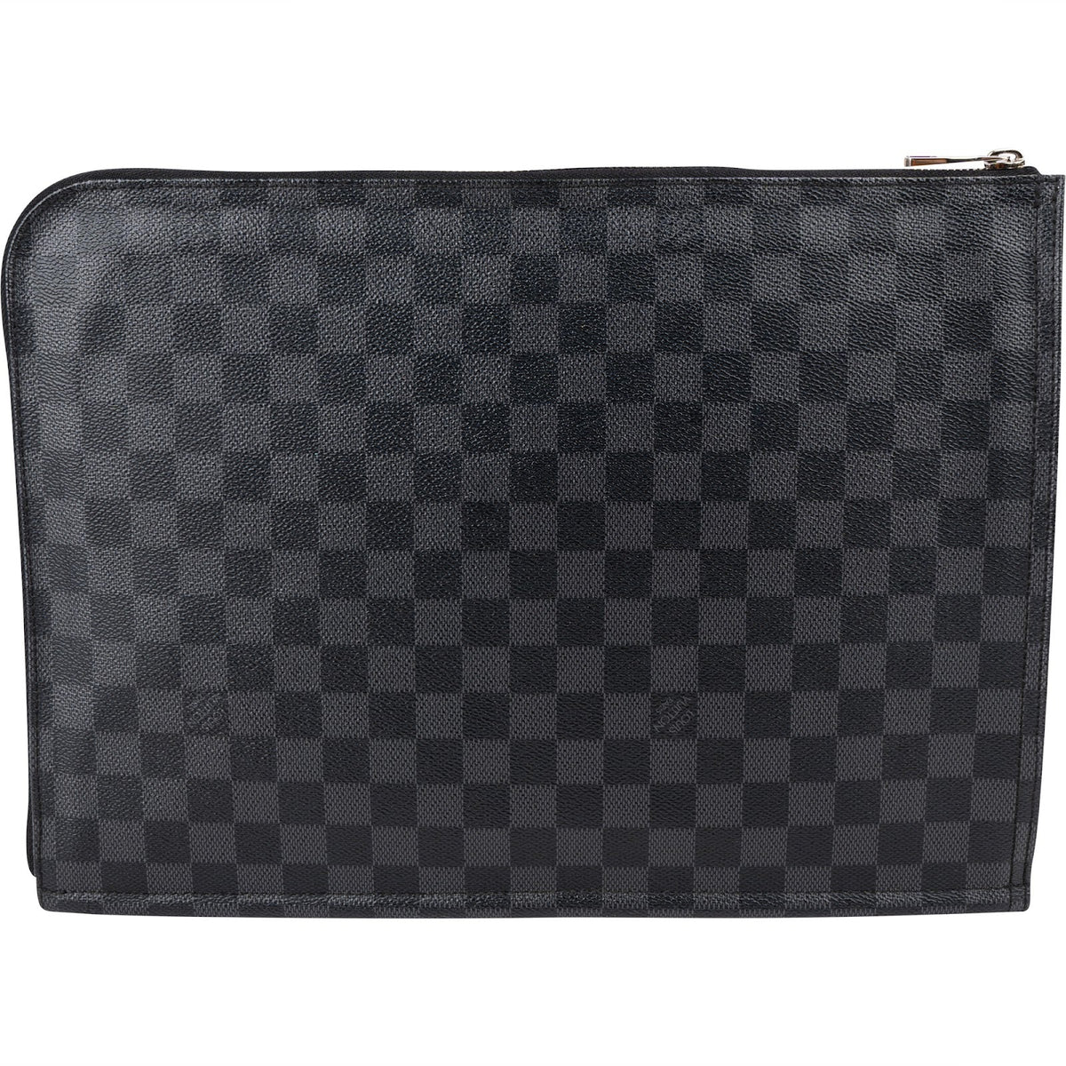 Louis Vuitton Monogram Damier Graphite Pochete Documents GM Clutch