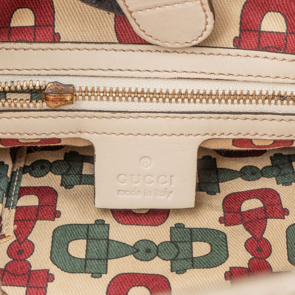 Gucci Guccissima Horsebit Chain Jackie Schultertasche, Bild 10 von 11