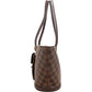 Bolso de hombro Louis Vuitton Monogram Damier Ebene Canvas Manosque PM