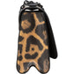 Louis Vuitton Monogram Wild At Heart Cat Leopard Print Canvas Twist MM Crossbody Bag