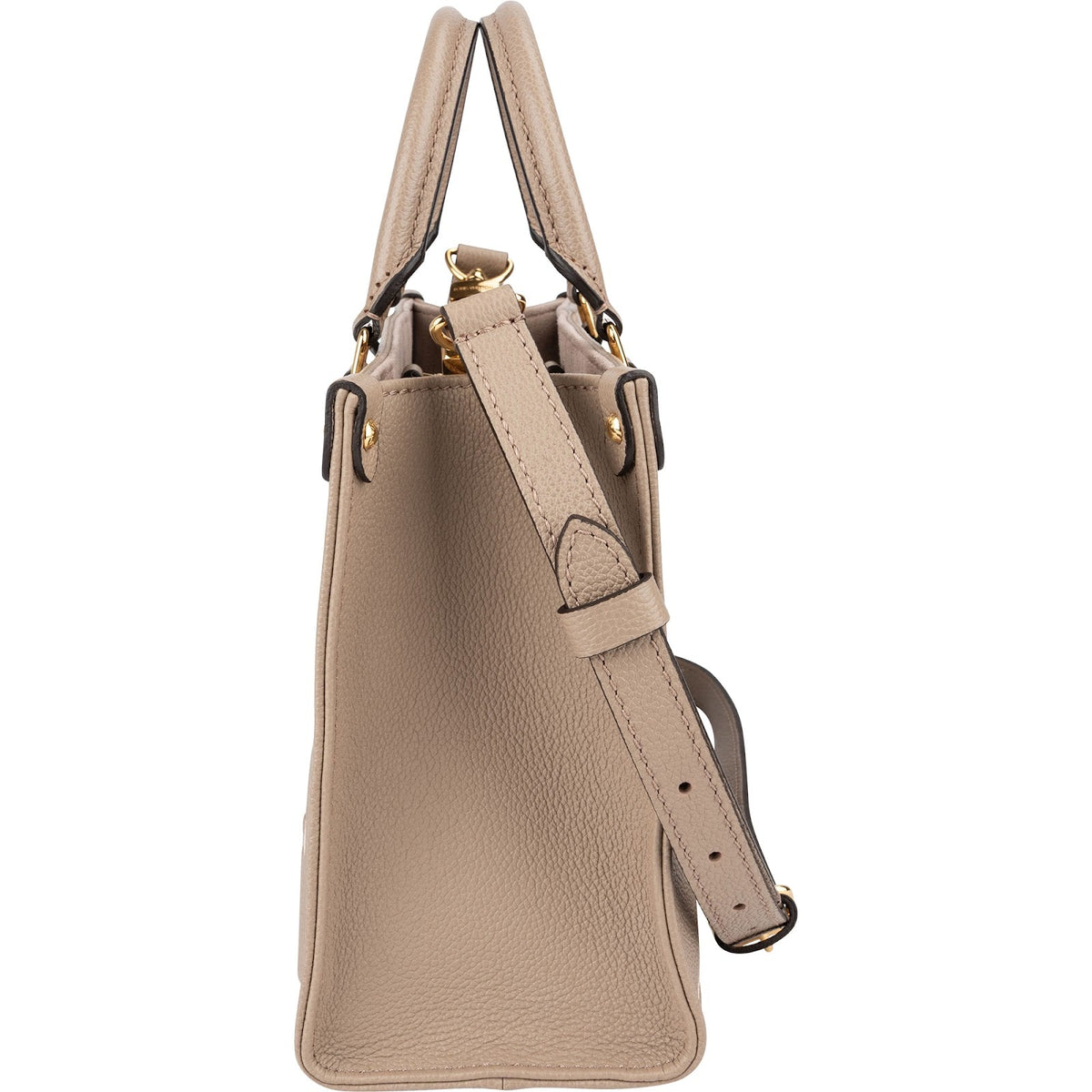 Borsa Louis Vuitton OnTheGo PM in pelle Monogram Empreinte bicolore