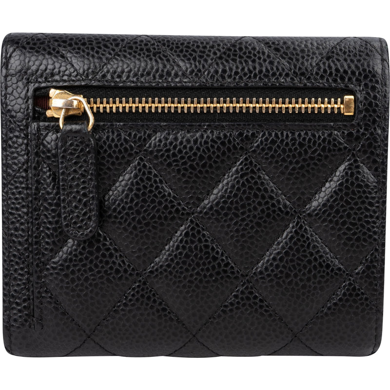 Chanel Caviar-Leder mit Rautensteppung