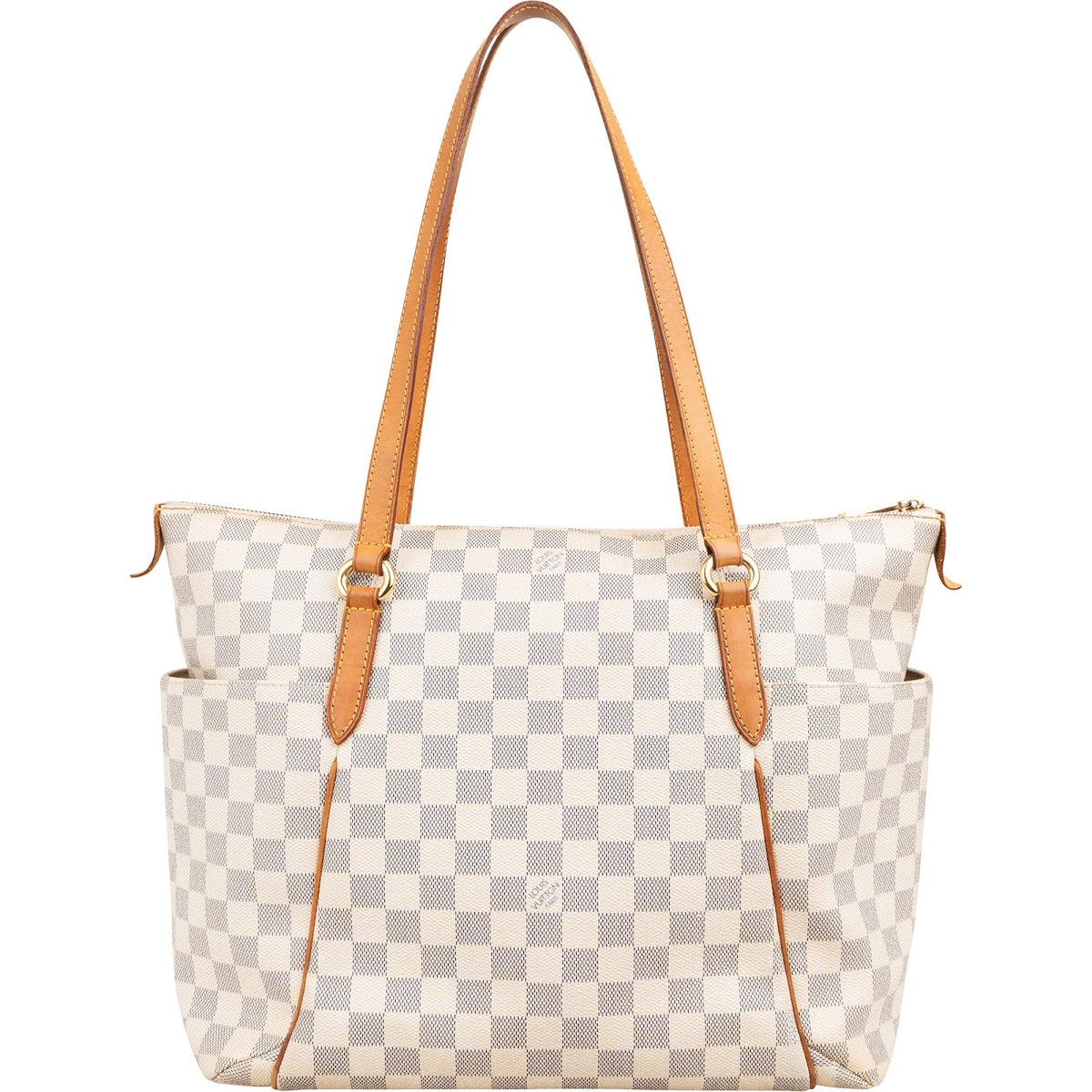 Sac porté épaule Louis Vuitton Totally GM en toile Monogram Damier Azur