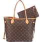 Louis Vuitton Canvas Neverfull MM Schultertasche, Bild 5 von 12