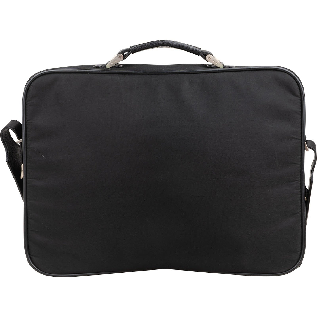 Prada Laptop Business Bag aus schwarzem Tessuto-Nylon – Ansicht 5