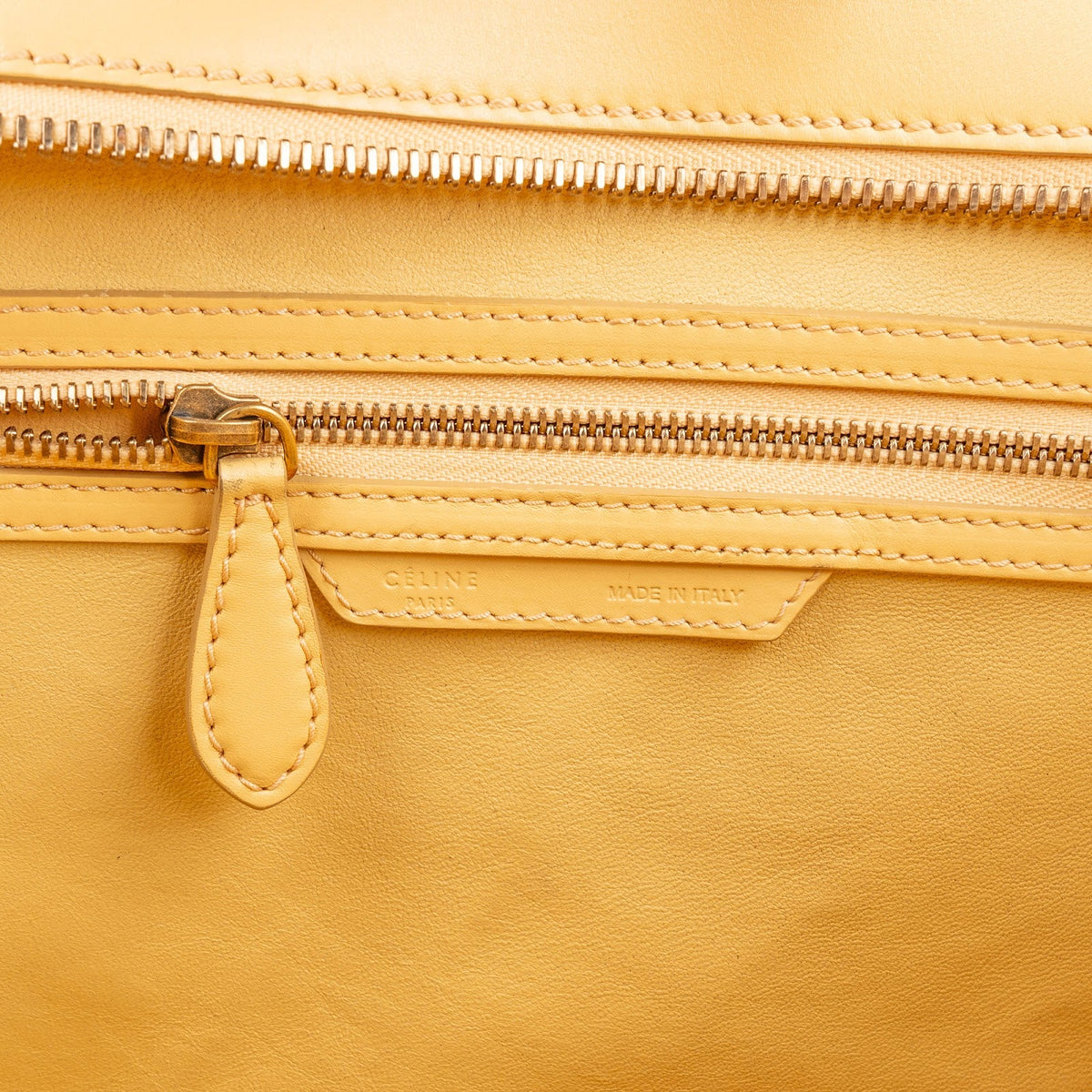Celine Luggage Tote aus weichem Kalbsleder – Ansicht 10