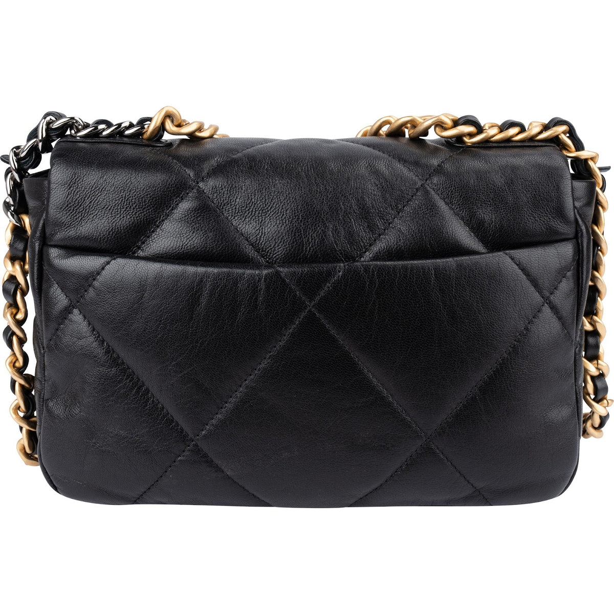 Chanel 19 Lammleder Single Flap Umhängetasche, Bild 4 von 13