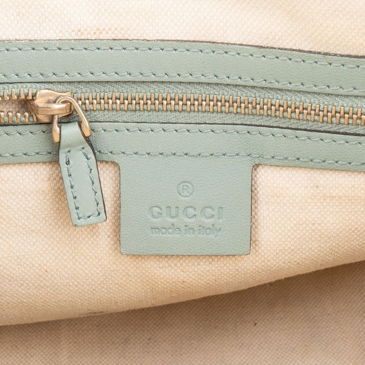 Gucci Monogram GG Canvas Vintage Web Boston Handtasche, Bild 10 von 11