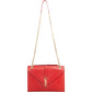 Yves Saint Laurent Grain de Poudre Textured Leather Envelope Crossbody Bag