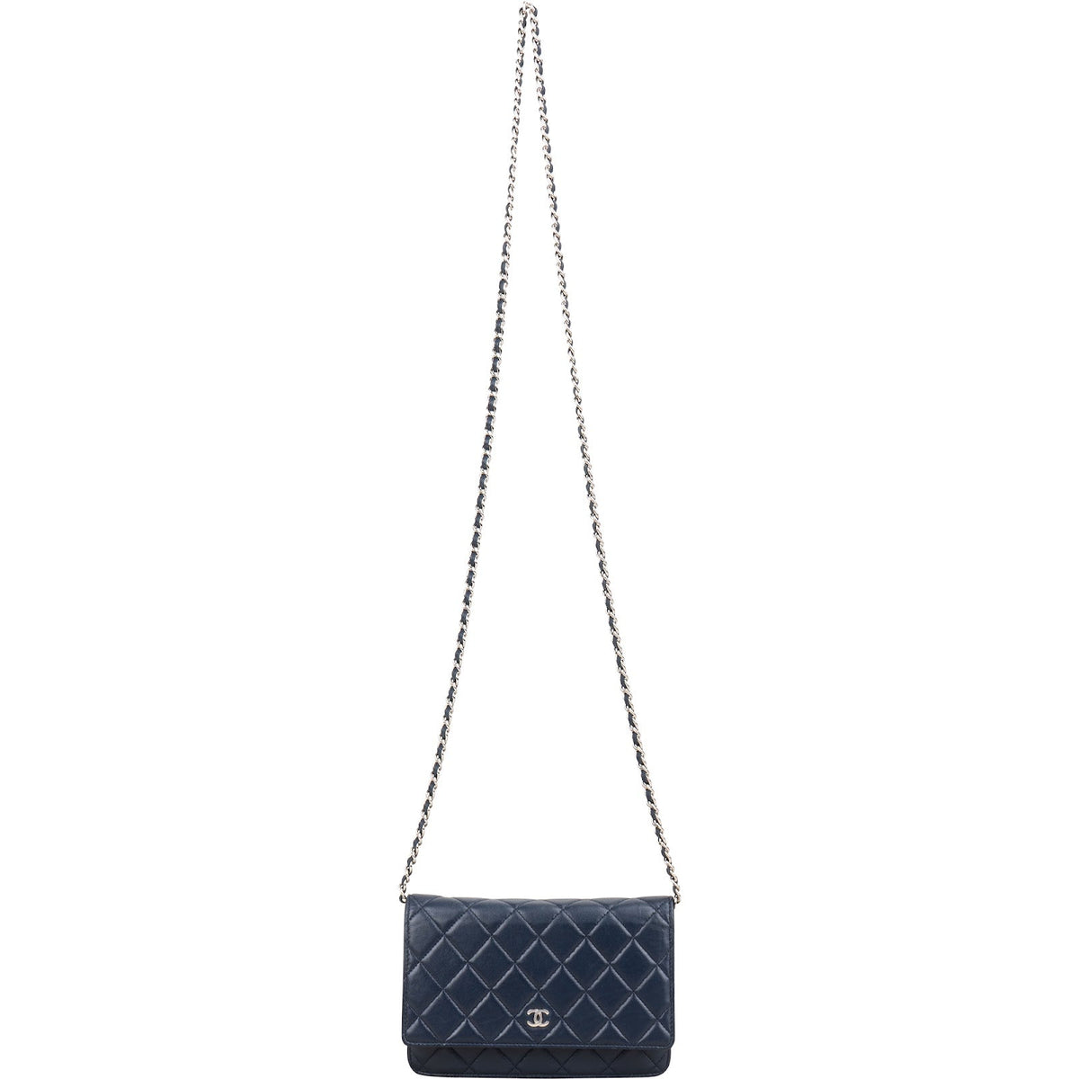 Chanel Wallet On Chain aus gestepptem Lammleder – Ansicht 9