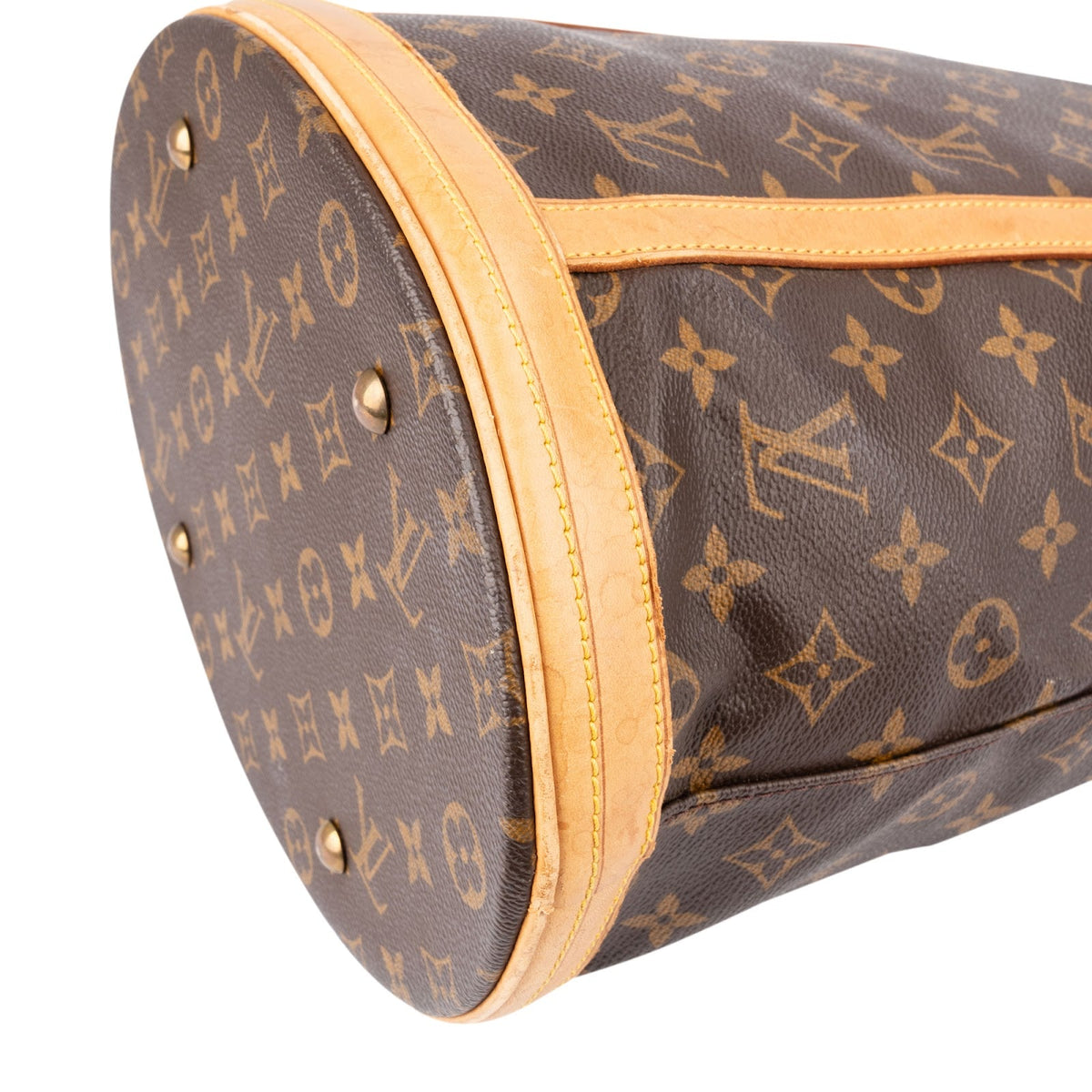 Sac à bandoulière Louis Vuitton Bucket GM en toile Monogram