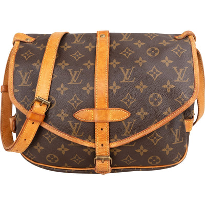 Louis Vuitton Monogram Canvas Saumur 30 crossbodytas