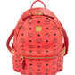 MCM Monogram Visetos Stark Side Studs Mini aus Visetos-Canvas und Leder – Vorderansicht