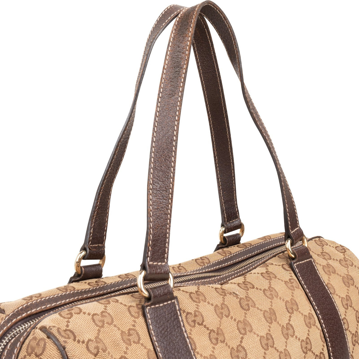 Borsa a spalla Gucci Boston 35 in tela GG Monogram