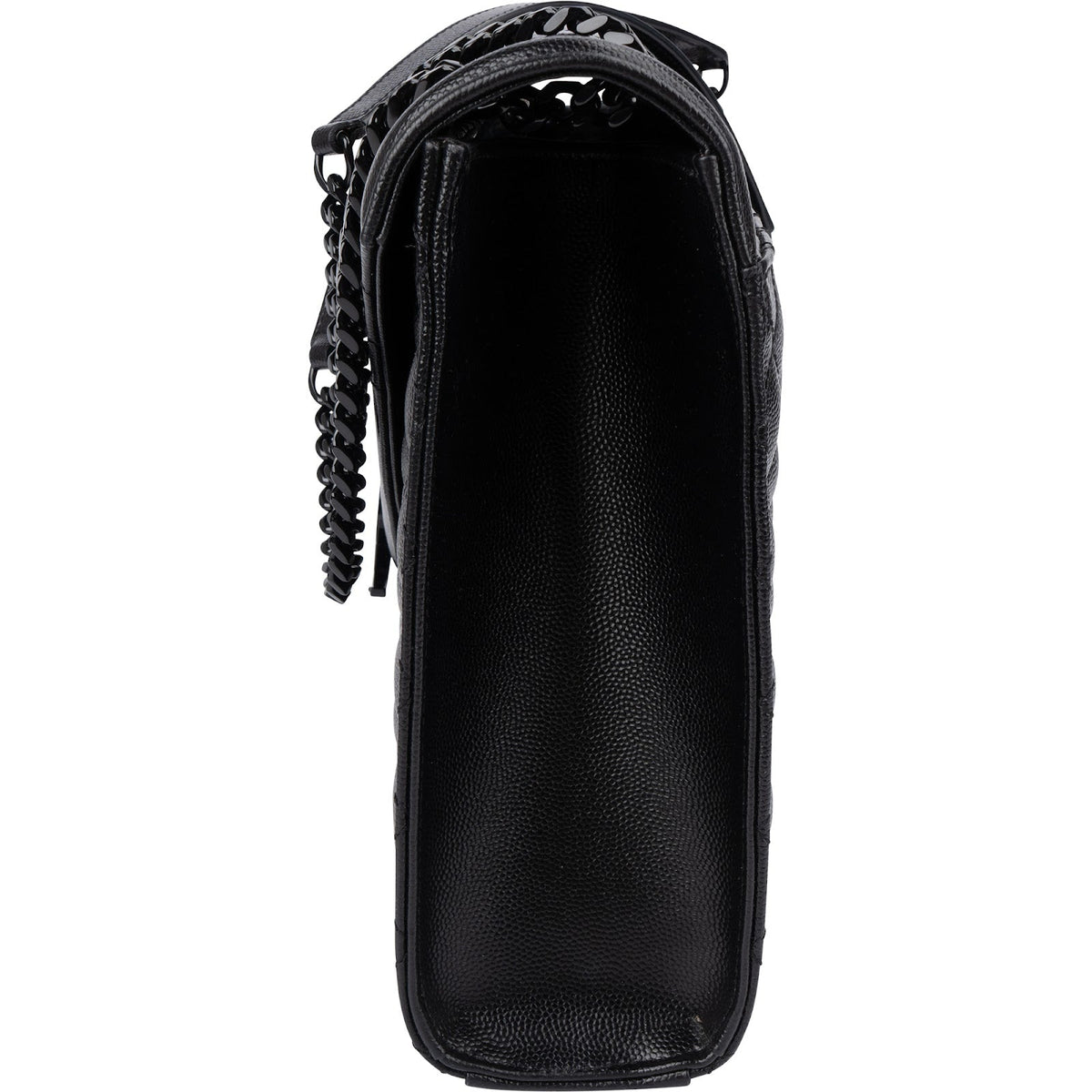 Borsa a tracolla grande Envelope Saint Laurent in pelle Grain de Poudre